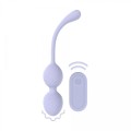 Vibrating Bead Kegel with Remote Control - Lavender
