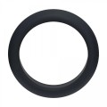 Wide O Silicone Cockring - M - 35mm - Black