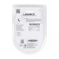 Wide O Silicone Cockring - XL - 50mm - Black