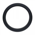 Wide O Silicone Cockring - XL - 50mm - Black