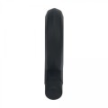 Pencil Liquid Silicone Cockring - Black