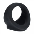 Silicone Cock and Ball Harness - Black