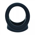 Silicone Cock and Ball Harness - Black