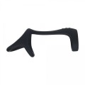 Tri O Silicone Shaft Cock and Ball Ring - Black