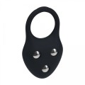 Silicone Training Cockring - L - Black