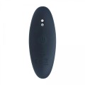 Vibrating Silicone Prostate Stimulator Anal Plug - S - Black