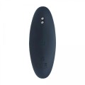 Vibrating Silicone Prostate Stimulator Anal Plug - M - Black