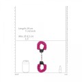 Pleasure Handcuffs Furry Pink