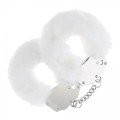Heavy-duty Fluffy Handcuffs - White