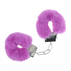Classic Fluffy Handcuffs - Purple