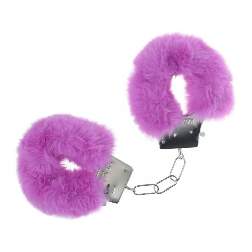 Classic Fluffy Handcuffs - Purple