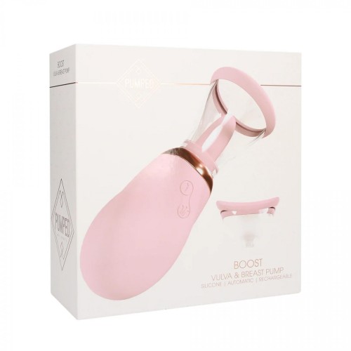 Boost - Rechargeable Vulva and Breast Pump - Pink