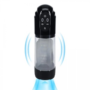 TechnoThrust - Automatic Waterproof Masturbator Pump - Black
