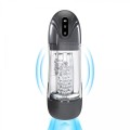 SonicPull - Suction and Vibration Masturbator Pump - Multimedia Enhanced - Gun Metal