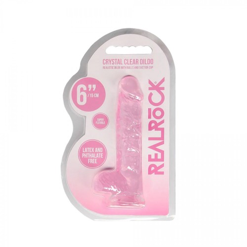 Realistic Dildo with Balls - 15 cm