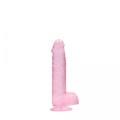 Realistic Dildo with Balls - 15 cm