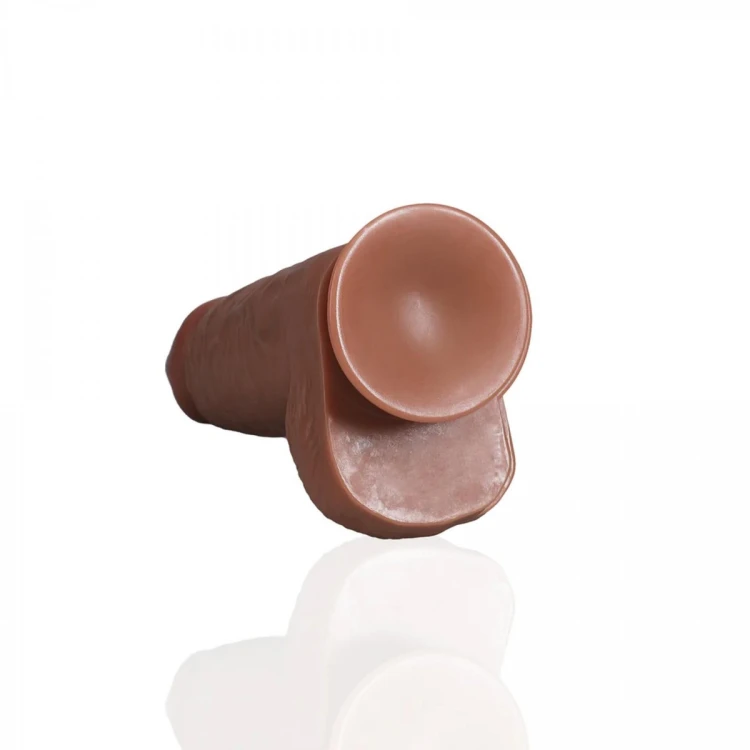 Extra Thick Straight with Balls 23 cm - Tan