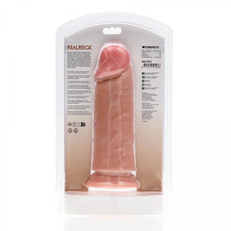 Extra Thick Straight without Balls 20,3 cm - Flesh