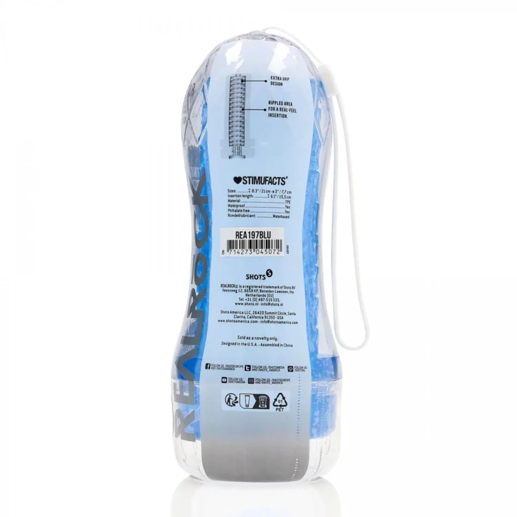 Easy Rider - Textured Masturbator - Blue