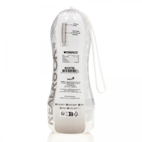 Easy Rider - Textured Masturbator - Transparent