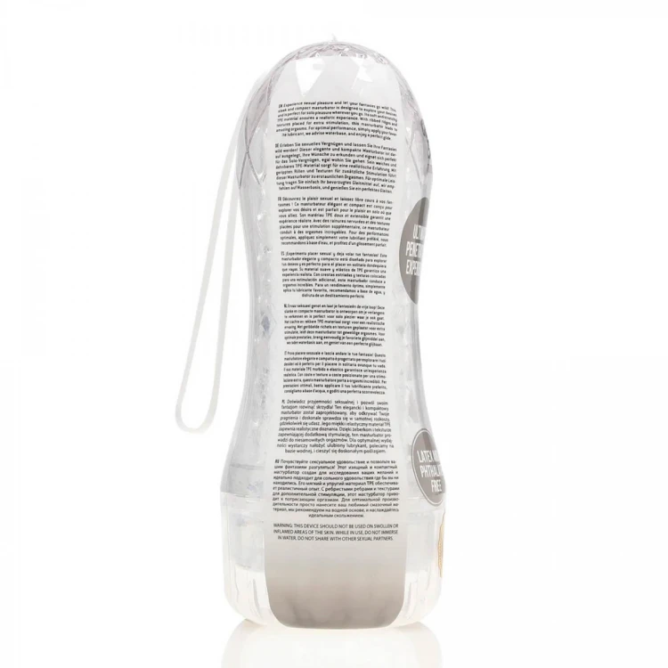 Easy Rider - Textured Masturbator - Transparent