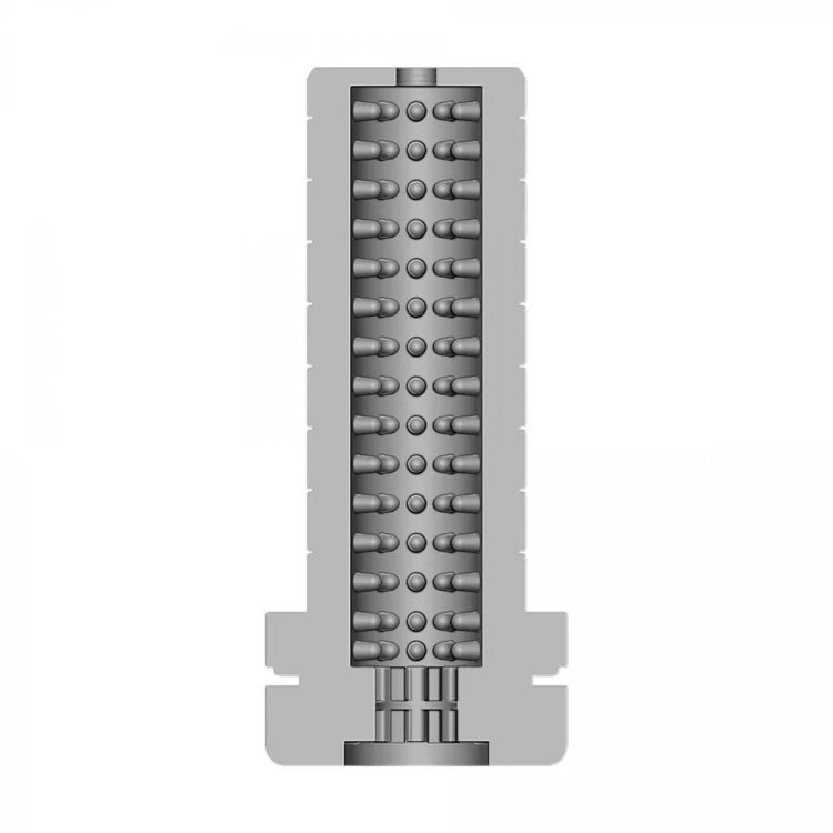 Easy Rider - Textured Masturbator - Transparent