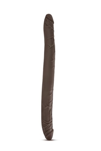 DR. SKIN 16INCH DOUBLE DILDO CHOCOLATE