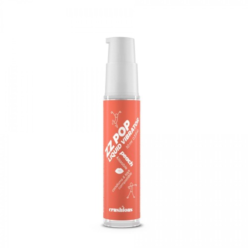 CRUSHIOUS ZZ POP LIQUID VIBRATOR PEACH AROMA 10ML