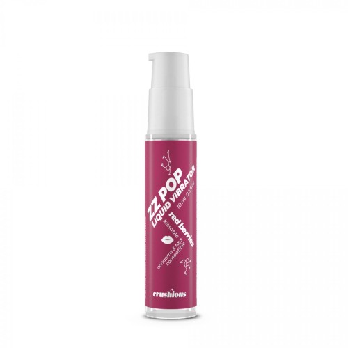 CRUSHIOUS ZZ POP LIQUID VIBRATOR RED BERRIES AROMA 10ML