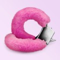 LOVE CUFFS FURRY HANDCUFFS CRUSHIOUS PINK