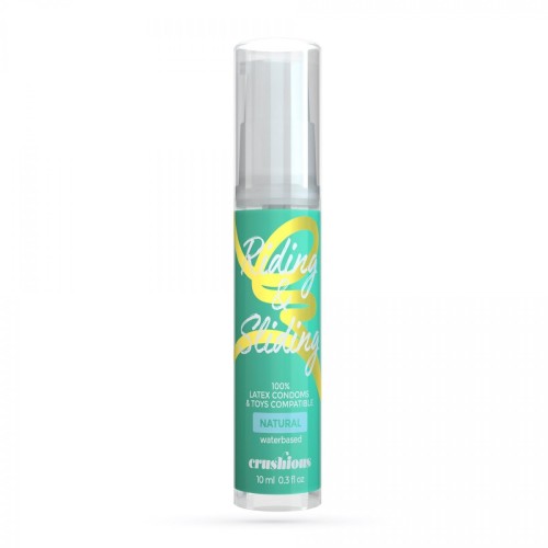 CRUSHIOUS RIDING & SLIDING WATERBASED LUBRICANT GEL 10ML