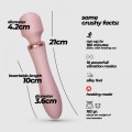 CRUSHIOUS DUAL MASSAGE WAND JINX ROSE WIN