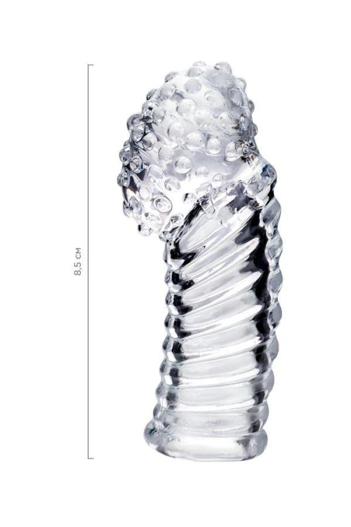 Sleeve finger A-toys Dale, TRE, transparent, 8.5 cm