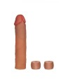 Silicone Penis Extension System 20.25cm Caramel