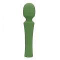 Powerful Wand Vibrator Massager with Still Handle - Green Mumba