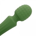 Powerful Wand Vibrator Massager with Still Handle - Green Mumba