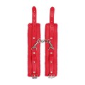 Plush Leather Handcuffs