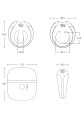 Apis Vibrating Couples Ring Black