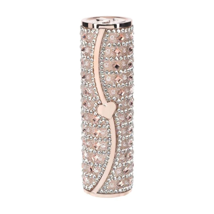 Tiffany - Lipstick Vibrator with 4 Attachments - Pink