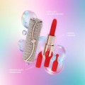 Candy - Lipstick Vibrator with 4 Attachments - Pink