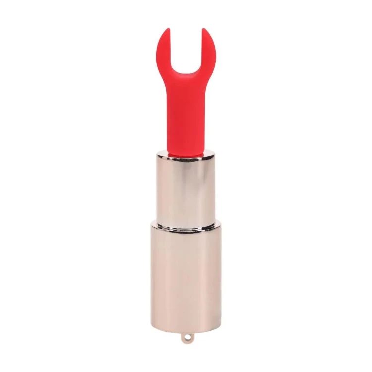 Sparkle - Lipstick Vibrator with 4 Attachments - Iridescent