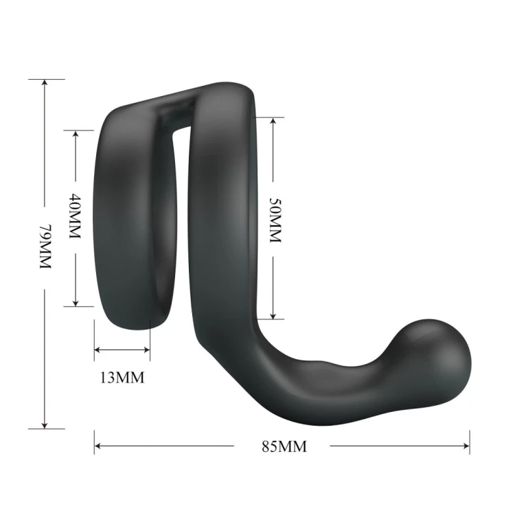 Crazy Bull Yancy – Silicone Cock Ring