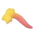 Power Monsters Flamebeast – 22.5 cm Rippled Monster Silicone Dildo