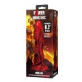 Power Monsters Minotaur – 21 cm Rippled Monster Silicone Dildo