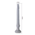 Power Monsters Basilisk – 43 cm Rippled Monster Silicone Dildo