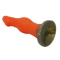 Power Monsters Blazeheart Charger – 18.5 cm Rippled Monster Silicone Dildo