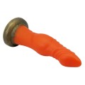 Power Monsters Blazeheart Charger – 18.5 cm Rippled Monster Silicone Dildo