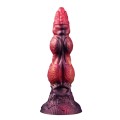 Power Monsters Savage Beastlord – 24 cm Rippled Monster Silicone Dildo