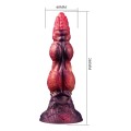 Power Monsters Savage Beastlord – 24 cm Rippled Monster Silicone Dildo