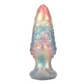 Power Monsters Ebon Leviathan – 18 cm Rippled Monster Silicone Dildo